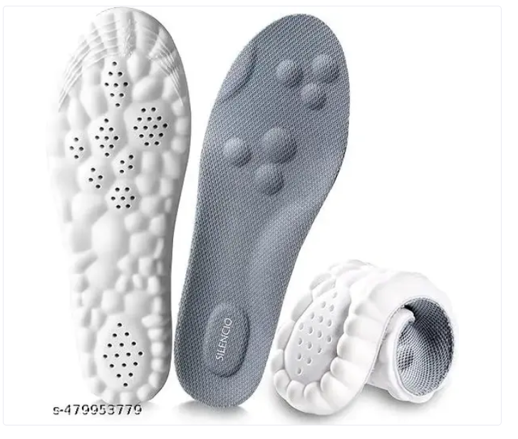 Memory Foam Shoe Insoles β Shock Absorbing, Arch Support, Anti-Slip Comfort for Men & Women
